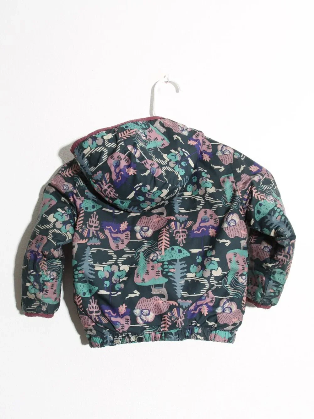 Patagonia Baby Reversible Down Sweater Hoody Toddlers' Full Zip Puffer Hooded